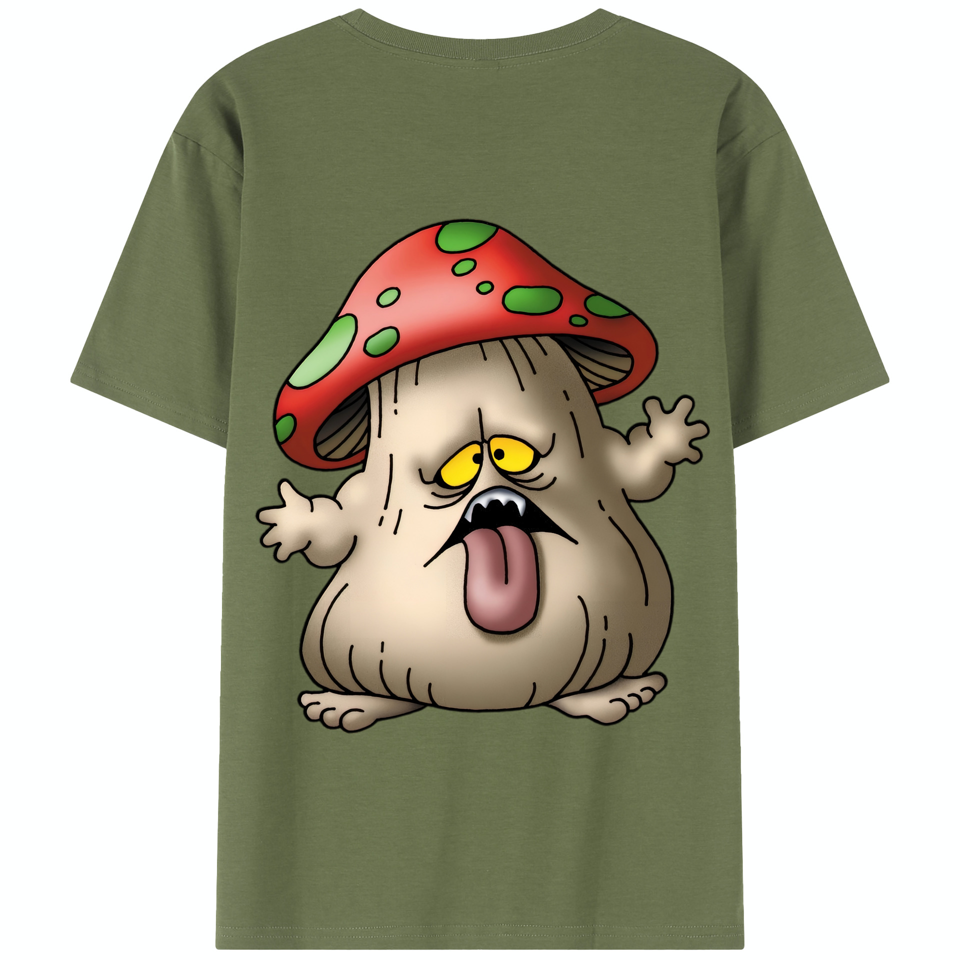 （画像用） ドラゴンクエスト Doragon Kuesuto Dragon Quest 綿100％半袖Tシャツ（背面プリント）